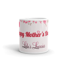 Load image into Gallery viewer, ‘Happy Mother’s Day’ Flowers &amp; Hearts Glossy Mug
