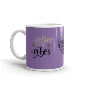 'Coffee Vibes Heart' Mug