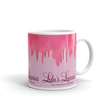 Load image into Gallery viewer, &#39;Lulu&#39;s Luxuries Pretty Pink Drip&#39; Mug

