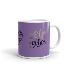 'Coffee Vibes Heart' Mug