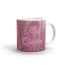 Load image into Gallery viewer, &#39;Pink Queen - Pink Glitter Sparkle Print&#39; Mug
