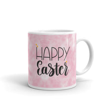 Load image into Gallery viewer, &#39;Happy Easter&#39; Pink Glossy Mug
