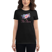 Load image into Gallery viewer, &#39;Pastel Flower Bouquet&#39; Women&#39;s Short Sleeve T-Shirt
