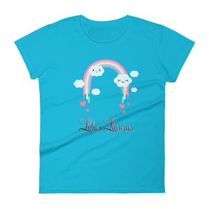 'Rainbow Joy Lulu's Luxuries' Women's Short Sleeve T-Shirt