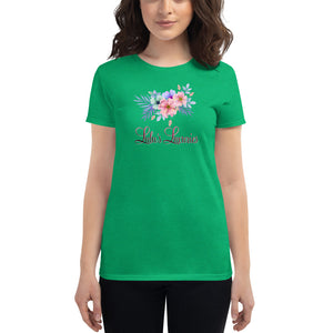 'Pastel Flower Bouquet' Women's Short Sleeve T-Shirt