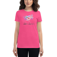 Load image into Gallery viewer, &#39;Pastel Flower Bouquet&#39; Women&#39;s Short Sleeve T-Shirt
