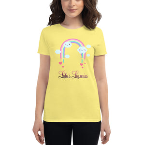 'Rainbow Joy Lulu's Luxuries' Women's Short Sleeve T-Shirt