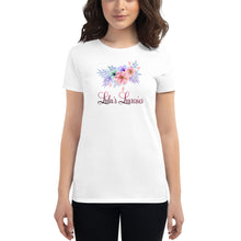 Load image into Gallery viewer, &#39;Pastel Flower Bouquet&#39; Women&#39;s Short Sleeve T-Shirt
