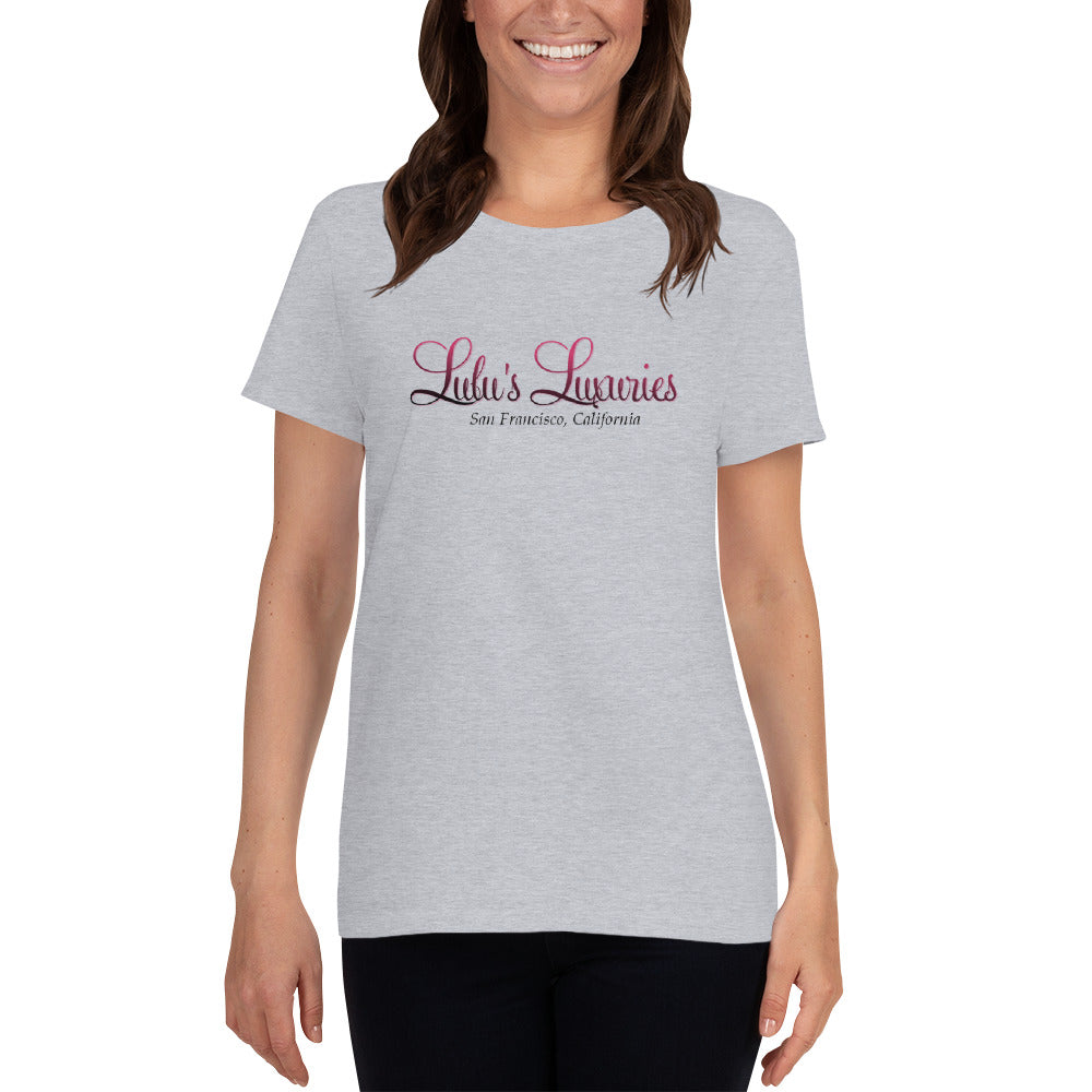 'Lulu's Luxuries Logo' Women's Short Sleeve T-Shirt