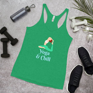 'Yoga & Chill' Women's Racerback Tank