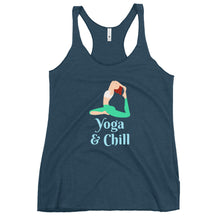 Load image into Gallery viewer, &#39;Yoga &amp; Chill&#39; Women&#39;s Racerback Tank
