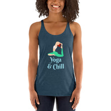 Load image into Gallery viewer, &#39;Yoga &amp; Chill&#39; Women&#39;s Racerback Tank
