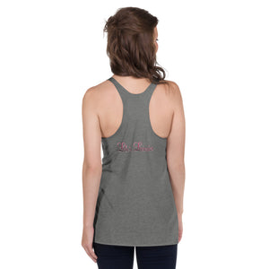 'Runs On Coffee & Red Wine' Women's Racerback Tank