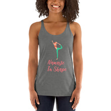 Load image into Gallery viewer, &#39;Namaste In Shape&#39; Yoga Women&#39;s Racerback Tank
