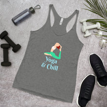 Load image into Gallery viewer, &#39;Yoga &amp; Chill&#39; Women&#39;s Racerback Tank
