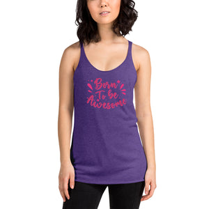 'Born To Be Awesome' Women's Racerback Tank