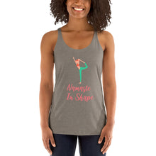 Load image into Gallery viewer, &#39;Namaste In Shape&#39; Yoga Women&#39;s Racerback Tank
