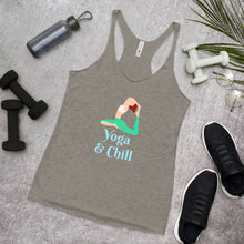 Load image into Gallery viewer, &#39;Yoga &amp; Chill&#39; Women&#39;s Racerback Tank
