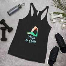 Load image into Gallery viewer, &#39;Yoga &amp; Chill&#39; Women&#39;s Racerback Tank
