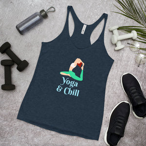 'Yoga & Chill' Women's Racerback Tank