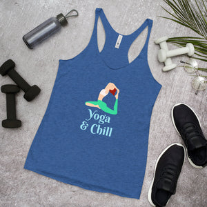 'Yoga & Chill' Women's Racerback Tank