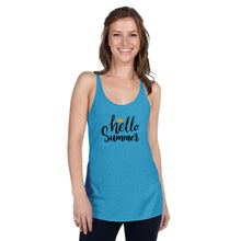 Load image into Gallery viewer, &#39;Hello Summer&#39; Women&#39;s Racerback Tank
