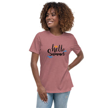 Load image into Gallery viewer, &#39;Hello Summer&#39; Women&#39;s Relaxed T-Shirt
