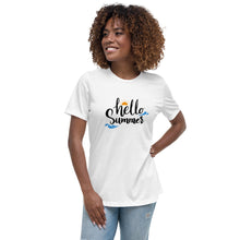 Load image into Gallery viewer, &#39;Hello Summer&#39; Women&#39;s Relaxed T-Shirt
