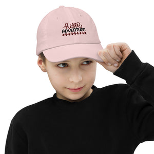 'Hello Adventure' Youth unisex baseball cap