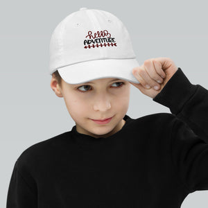 'Hello Adventure' Youth unisex baseball cap