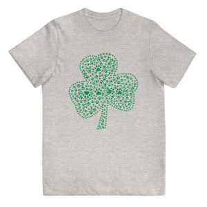 'Paw Leaf Clover' Youth unisex jersey t-shirt