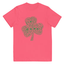 Load image into Gallery viewer, &#39;Paw Leaf Clover&#39; Youth unisex jersey t-shirt
