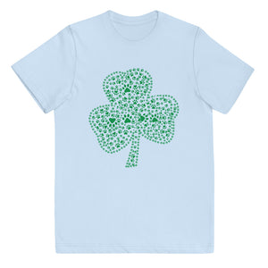 'Paw Leaf Clover' Youth unisex jersey t-shirt