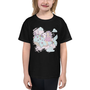 'Narwhal Unicorn Whale Princess' Youth Short Sleeve T-Shirt