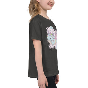 'Narwhal Unicorn Whale Princess' Youth Short Sleeve T-Shirt