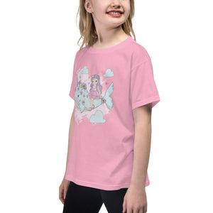 'Narwhal Unicorn Whale Princess' Youth Short Sleeve T-Shirt