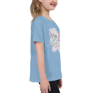 'Narwhal Unicorn Whale Princess' Youth Short Sleeve T-Shirt