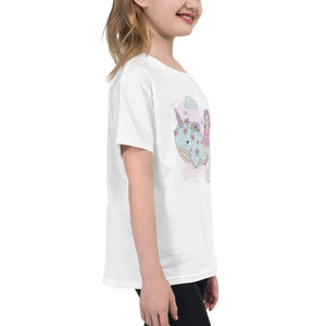 'Narwhal Unicorn Whale Princess' Youth Short Sleeve T-Shirt