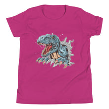 Load image into Gallery viewer, &#39;Dinosaur T-Rex&#39; Unisex Youth Short Sleeve T-Shirt
