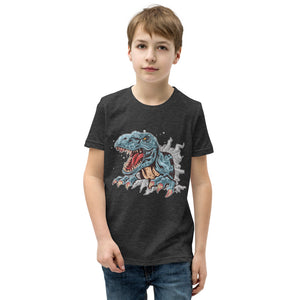 'Dinosaur T-Rex' Unisex Youth Short Sleeve T-Shirt