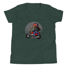 Load image into Gallery viewer, &#39;Motorcycle Hog&#39; Youth Unisex Short Sleeve T-Shirt
