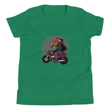 Load image into Gallery viewer, &#39;Motorcycle Hog&#39; Youth Unisex Short Sleeve T-Shirt
