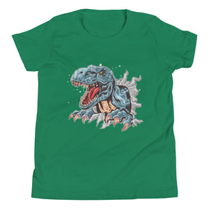 'Dinosaur T-Rex' Unisex Youth Short Sleeve T-Shirt