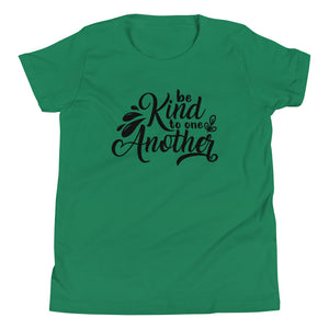 'Be Kind To One Another' Unisex Youth Short Sleeve T-Shirt