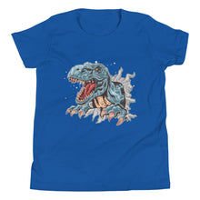 Load image into Gallery viewer, &#39;Dinosaur T-Rex&#39; Unisex Youth Short Sleeve T-Shirt
