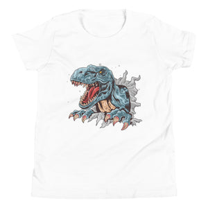 'Dinosaur T-Rex' Unisex Youth Short Sleeve T-Shirt